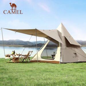 Camping tarp canopy