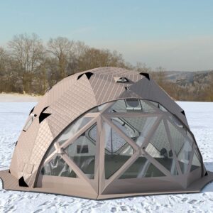 Geodesic dome tent